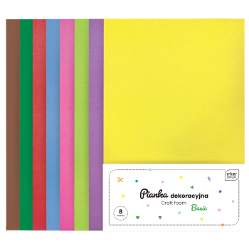 Pianka dekoracyjna 8szt. BASIC